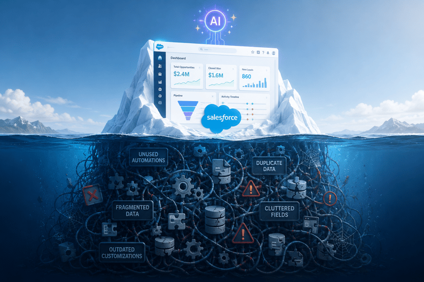 salesforce technical debt ai